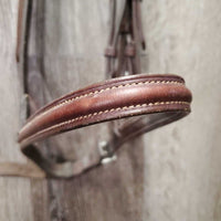 Rsd Bridle, Cotton Web Reins *vgc, MISSING 1 Cheek, dirty, mnr rubs & hair
