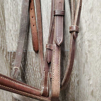 Rsd Bridle, Cotton Web Reins *vgc, MISSING 1 Cheek, dirty, mnr rubs & hair
