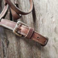 Rsd Bridle, Cotton Web Reins *vgc, MISSING 1 Cheek, dirty, mnr rubs & hair
