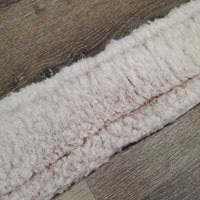 Nylon Web & Fleece Girth, 2x els, D Ring *vgc/gc, clean, hairy, clumpy, mnr stretched els & thin corners
