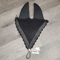 Sound Proof Tie Down Crochet Bonnet, 2x piping, 3x bling *xc, clean mnr hair, zipties
