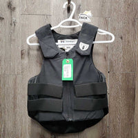 Small Cell Safety Vest, Zipper *04/2018 *vgc, mnr dirt & lining film/residue, older
