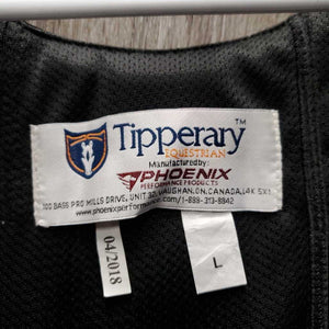 Sm Cell Safety Vest, zipper *04/2018 *xc, clean, v.mnr hair, older