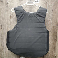 Sm Cell Safety Vest, zipper *04/2018 *xc, clean, v.mnr hair, older