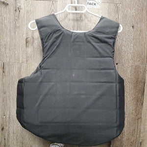 Sm Cell Safety Vest, zipper *04/2018 *xc, clean, v.mnr hair, older