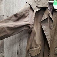 Full Length Oil Slicker *xc/vgc, mnr hair & dirt?residue & stains/rubs
