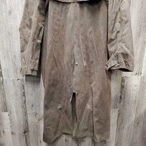 Full Length Oil Slicker *xc/vgc, mnr hair & dirt?residue & stains/rubs