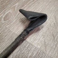 Riding Crop Whip *fair, stains, faded, floppy flapper
