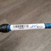 Riding Crop Whip, handle *fair, cut handle, scrapes, snags, faded, bent, cliced end

