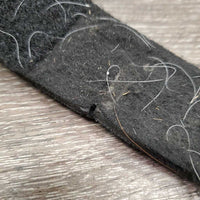 Pr Hock Boots, bag *gc, older, clean, pilly, hairy, stains, residue, frayed/cracked edges, threads
