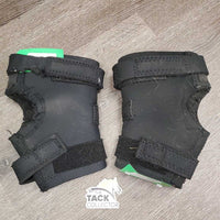 Pr Hock Boots, bag *gc, older, clean, pilly, hairy, stains, residue, frayed/cracked edges, threads
