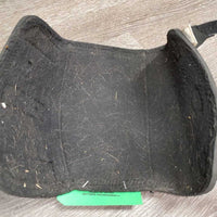 2 Neoprene Knee Boots *gc, hairy, clumpy, dirt, stains, clean, marker, gouges, UNSTITCHED elastic
