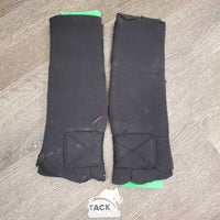 2 Neoprene Mud Fever/Shipping Boots? *fair, older, rubs, pills, rips, dirty, threads, split velcro
