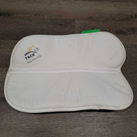 Memory Foam Half Pad *vgc, clean, mnr stains, pills, puckers, dingy, warped?, v. mnr hair