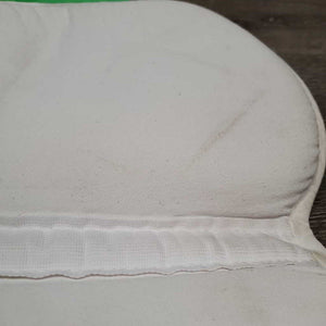 Memory Foam Half Pad *vgc, clean, mnr stains, pills, puckers, dingy, warped?, v. mnr hair