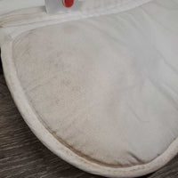 Memory Foam Half Pad *vgc, clean, mnr stains, pills, puckers, dingy, warped?, v. mnr hair
