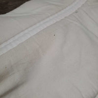 Memory Foam Half Pad *vgc, clean, mnr stains, pills, puckers, dingy, warped?, v. mnr hair
