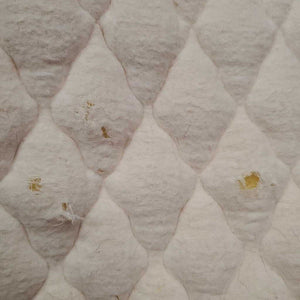 Fitted Quilt Hunter Saddle Pad, fleece edge *gc, clean, stains, clumpy, dingy, puckered, pills, holes, mnr hair