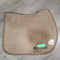 Quilt Jumper Saddle Pad *fair, clean, v. faded, rubs, torn edges, undone stitching, stains, thin spots, residue
