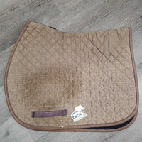 Quilt Jumper Saddle Pad *fair, clean, v. faded, rubs, torn edges, undone stitching, stains, thin spots, residue