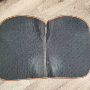 Quilt Jumper Saddle Pad *fair, clean, v. faded, rubs, torn edges, undone stitching, stains, thin spots, residue