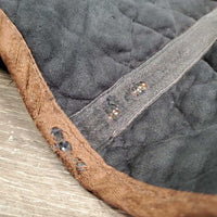 Quilt Jumper Saddle Pad *fair, clean, v. faded, rubs, torn edges, undone stitching, stains, thin spots, residue
