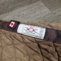 Quilt Jumper Saddle Pad *fair, clean, v. faded, rubs, torn edges, undone stitching, stains, thin spots, residue