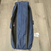 Padded Tall Boot Bag, shoulder strap *gc, dusty/dirt, residue, strap: slices & snags
