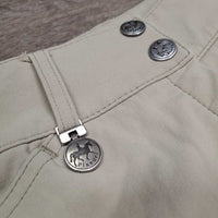 Euro Seat Breeches *vgc, cut off tag, seam puckers, faded knees, older?

