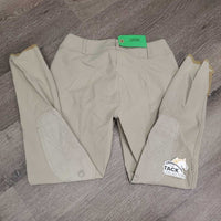 Euro Seat Breeches *vgc, cut off tag, seam puckers, faded knees, older?
