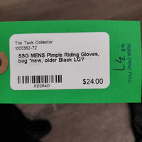 MENS Pimple Riding Gloves, bag *new, older
