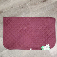 Quilt Baby Saddle Pad *gc, clean, pills, mnr faded, residue, hair, puckers
