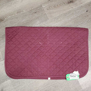 Quilt Baby Saddle Pad *gc, clean, pills, mnr faded, residue, hair, puckers