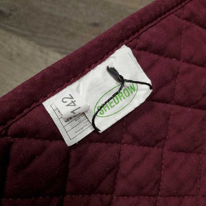 Quilt Baby Saddle Pad *gc, clean, pills, mnr faded, residue, hair, puckers