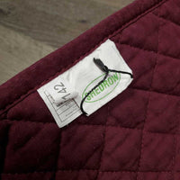 Quilt Baby Saddle Pad *gc, clean, pills, mnr faded, residue, hair, puckers
