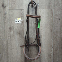 FS Rsd Padded Hunter Bridle *vgc/gc, mnr dirt, edge scrapes, creases & rubs
