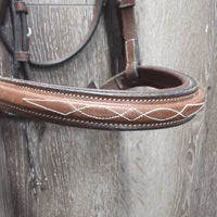 FS Rsd Padded Hunter Bridle *vgc/gc, mnr dirt, edge scrapes, creases & rubs
