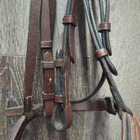 FS Rsd Padded Hunter Bridle *vgc/gc, mnr dirt, edge scrapes, creases & rubs
