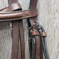 FS Rsd Padded Hunter Bridle *vgc/gc, mnr dirt, edge scrapes, creases & rubs
