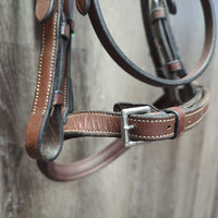 FS Rsd Padded Hunter Bridle *vgc/gc, mnr dirt, edge scrapes, creases & rubs
