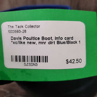 Poultice Boot, info card *xc/like new, mnr dirt
