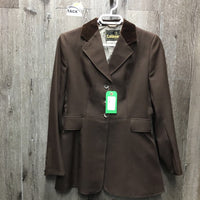 Hvy Dressage Show Jacket, velvet collar *xc, older
