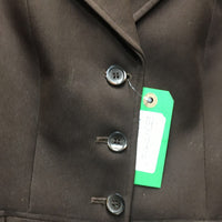 Hvy Dressage Show Jacket, velvet collar *xc, older