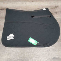 Quilt Jumper Saddle Pad "Cavallo" *gc, clean, mnr stains, puckers, hair, pills, undone stitch
