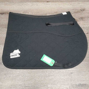 Quilt Jumper Saddle Pad "Cavallo" *gc, clean, mnr stains, puckers, hair, pills, undone stitch