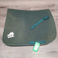 Quilt Jumper Saddle Pad *gc, v. faded, holey edges, mnr rubs, hair, undone stitching