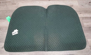 Quilt Jumper Saddle Pad *gc, v. faded, holey edges, mnr rubs, hair, undone stitching
