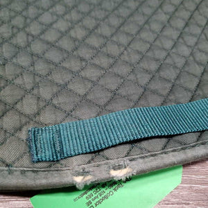 Quilt Jumper Saddle Pad *gc, v. faded, holey edges, mnr rubs, hair, undone stitching