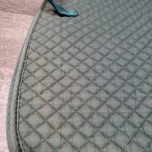 Quilt Jumper Saddle Pad *gc, v. faded, holey edges, mnr rubs, hair, undone stitching