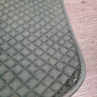 Quilt Jumper Saddle Pad *gc, v. faded, holey edges, mnr rubs, hair, undone stitching